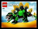 Instrucciones de Construcción - LEGO - 4998 - Stegosaurus: Page 1