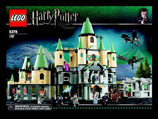 Instrucciones de Construcción - LEGO - 5378 - Hogwarts Castle™: Page 1