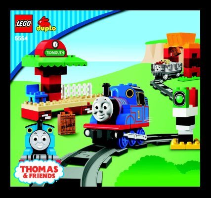 Instrucciones de Construcción - LEGO - 5554 - Thomas Load-and-Carry Train Set: Page 1