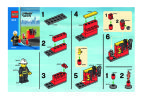 Instrucciones de Construcción - LEGO - 5613 - Firefighter: Page 1