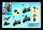 Instrucciones de Construcción - LEGO - 5626 - Coastguard Bike: Page 1