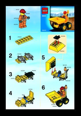 Instrucciones de Construcción - LEGO - 5642 - Tipper  Truck: Page 1