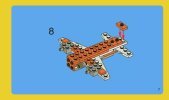 Instrucciones de Construcción - LEGO - 5762 - Mini Plane: Page 7