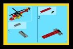 Instrucciones de Construcción - LEGO - 5866 - Rotor Rescue: Page 3