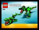 Instrucciones de Construcción - LEGO - 5868 - Ferocious Creatures: Page 1