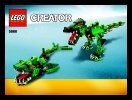 Instrucciones de Construcción - LEGO - 5868 - Ferocious Creatures: Page 1