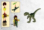 Instrucciones de Construcción - LEGO - 5882 - Coelophysis Ambush: Page 2