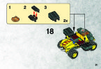 Instrucciones de Construcción - LEGO - 5882 - Coelophysis Ambush: Page 21