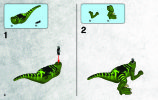 Instrucciones de Construcción - LEGO - 5884 - Raptor Chase: Page 4