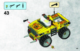 Instrucciones de Construcción - LEGO - 5884 - Raptor Chase: Page 57