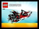 Instrucciones de Construcción - LEGO - 5892 - Sonic Boom: Page 1