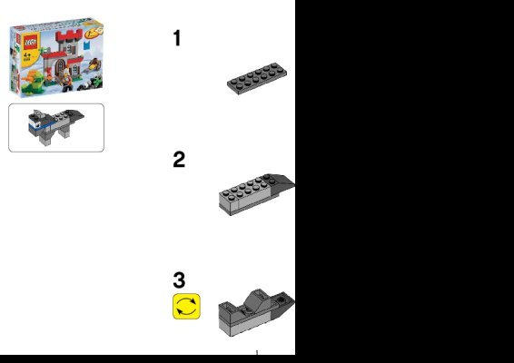 Instrucciones de Construcción - LEGO - 5929 - LEGO® Castle Building Set: Page 1