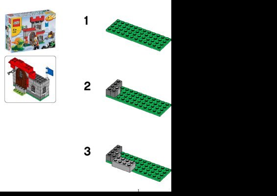 Instrucciones de Construcción - LEGO - 5929 - LEGO® Castle Building Set: Page 1