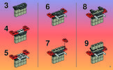 Instrucciones de Construcción - LEGO - 6045 - NINJA'S HIDE-OUT: Page 3