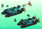 Instrucciones de Construcción - LEGO - 6135 - SMALL SHARK SUBMARINE: Page 6