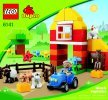 Instrucciones de Construcción - LEGO - 6141 - My First Farm: Page 1