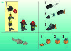 Instrucciones de Construcción - LEGO - 6190 - AQUASHARK BASE: Page 2