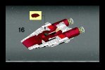 Instrucciones de Construcción - LEGO - 6207 - A-wing fighter™: Page 20