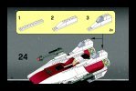 Instrucciones de Construcción - LEGO - 6207 - A-wing fighter™: Page 28