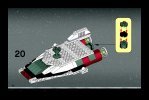 Instrucciones de Construcción - LEGO - 6207 - A-wing fighter™: Page 24