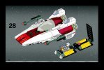 Instrucciones de Construcción - LEGO - 6207 - A-wing fighter™: Page 32