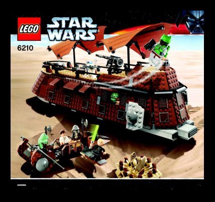 Instrucciones de Construcción - LEGO - 6210 - Jabba's Sail Barge™: Page 1