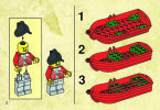 Instrucciones de Construcción - LEGO - 6244 - SOLDIERS' (CRANE) TOWER: Page 2