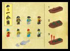 Instrucciones de Construcción - LEGO - 6290 - Pirate Battle Ship: Page 2