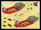 Instrucciones de Construcción - LEGO - 6290 - Pirate Battle Ship: Page 6