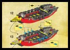 Instrucciones de Construcción - LEGO - 6290 - Pirate Battle Ship: Page 10