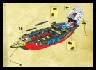 Instrucciones de Construcción - LEGO - 6290 - Pirate Battle Ship: Page 16