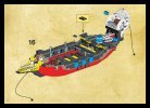 Instrucciones de Construcción - LEGO - 6290 - Pirate Battle Ship: Page 17