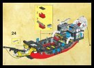 Instrucciones de Construcción - LEGO - 6290 - Pirate Battle Ship: Page 27