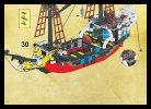 Instrucciones de Construcción - LEGO - 6290 - Pirate Battle Ship: Page 35