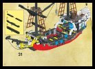 Instrucciones de Construcción - LEGO - 6290 - Pirate Battle Ship: Page 37