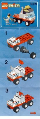 Instrucciones de Construcción - LEGO - 6329 - Truck Stop: Page 1