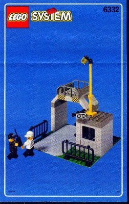 Instrucciones de Construcción - LEGO - 6332 - Police Headquarters: Page 1