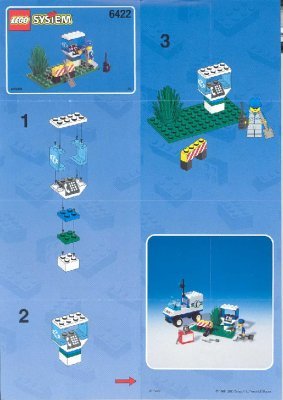 Instrucciones de Construcción - LEGO - 6422 - Telecom Repair: Page 1