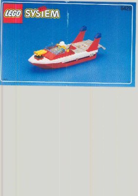 Instrucciones de Construcción - LEGO - 6429 - Fire-fighting boat: Page 1