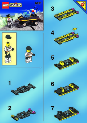 Instrucciones de Construcción - LEGO - 6431 - Res-Q Response 1: Page 1