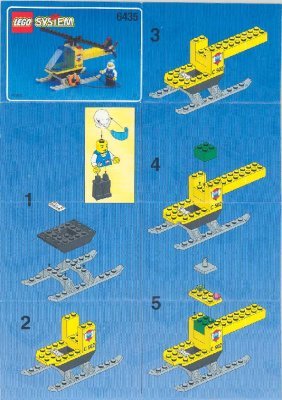 Instrucciones de Construcción - LEGO - 6435 - COAST GUARD: Page 1