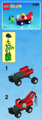 Instrucciones de Construcción - LEGO - 6468 - TOW 'N' GO: Page 1