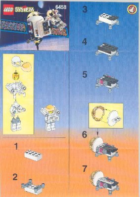 Instrucciones de Construcción - LEGO - 6469 - POWER ITEM-SPACE PORT: Page 1