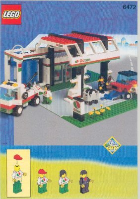 Instrucciones de Construcción - LEGO - 6472 - OCTAN GAS STATION: Page 1