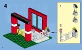 Instrucciones de Construcción - LEGO - 6478 - Fire Station: Page 4