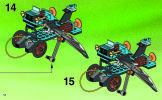 Instrucciones de Construcción - LEGO - 6495 - TC - BATPLANE: Page 10