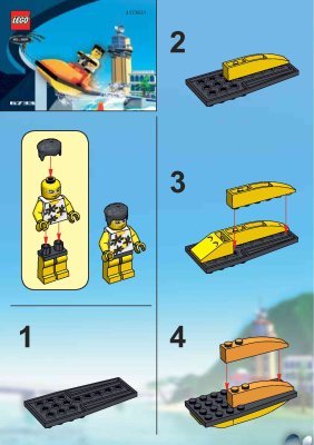 Instrucciones de Construcción - LEGO - 6733 - Snap's Cruiser: Page 1