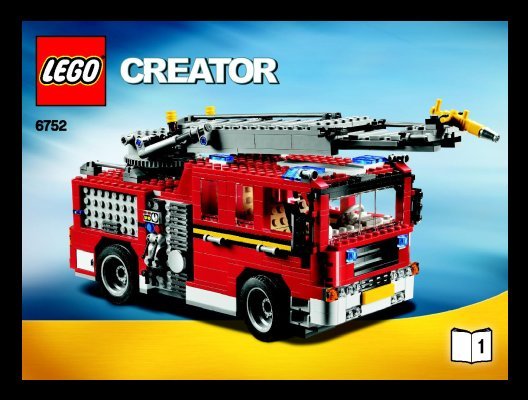 Instrucciones de Construcción - LEGO - 6752 - Fire Rescue: Page 1