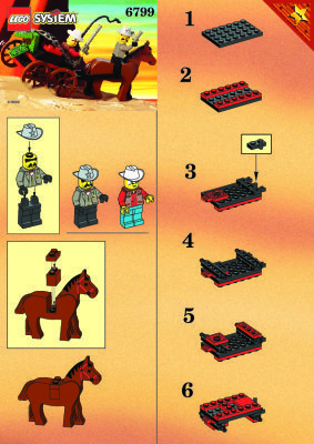 Instrucciones de Construcción - LEGO - 6799 - POWER ITEM WW: Page 1