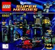 Instrucciones de Construcción - LEGO - 6860 - The Batcave: Page 1